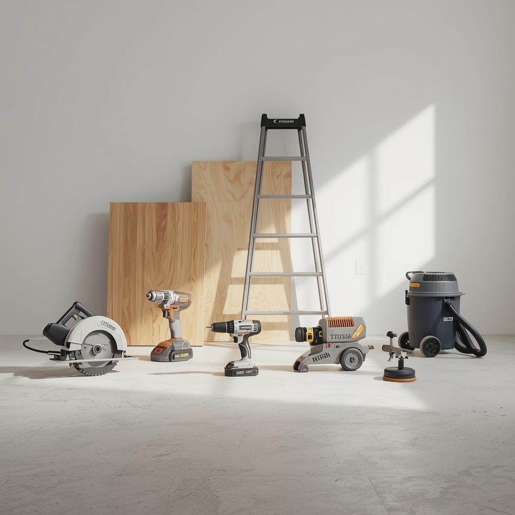 Rental equipment categories, common items and sample rates